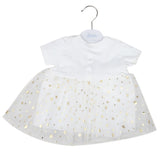 Newborn Girls Frock - White, Kids, Newborn Girls Frocks, Chase Value, Chase Value