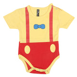 Newborn Girls Half Sleeves Romper - Yellow, Kids, Newborn Girls Rompers, Chase Value, Chase Value