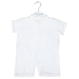 Newborn Boys Half Sleeves Romper - Grey, Kids, Newborn Boys Rompers, Chase Value, Chase Value