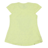 Girls Half Sleeves T-Shirt - Yellow, Kids, Girls T-Shirts, Chase Value, Chase Value