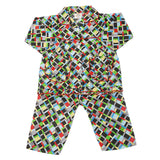 Girl's Full Sleeves Night Suit - Black, Kids, Girls Sets And Suits, Chase Value, Chase Value