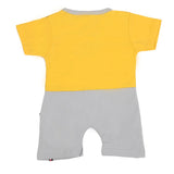 Newborn Boys Half Sleeves Rompers - Yellow, Kids, NB Boys Rompers, Chase Value, Chase Value