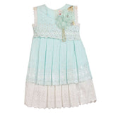 Girls Frock Suits - Cyan, Girls Frocks, Chase Value, Chase Value