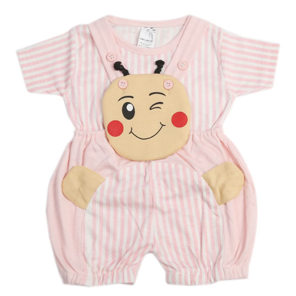 Newborn Girls Romper - Pink, Newborn Girls Rompers, Chase Value, Chase Value