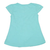 Girls Half Sleeves T-Shirt - Sea Green, Kids, Girls T-Shirts, Chase Value, Chase Value