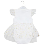 Newborn Girls Frock - White, Kids, Newborn Girls Frocks, Chase Value, Chase Value