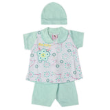 Newborn Girls Suit - Cyan, Newborn Girls Sets & Suits, Chase Value, Chase Value