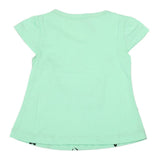 Girls Half Sleeves T-Shirt - Green, Kids, Girls T-Shirts, Chase Value, Chase Value