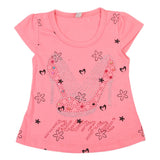 Girls Half Sleeves T-Shirt - Pink, Kids, Girls T-Shirts, Chase Value, Chase Value