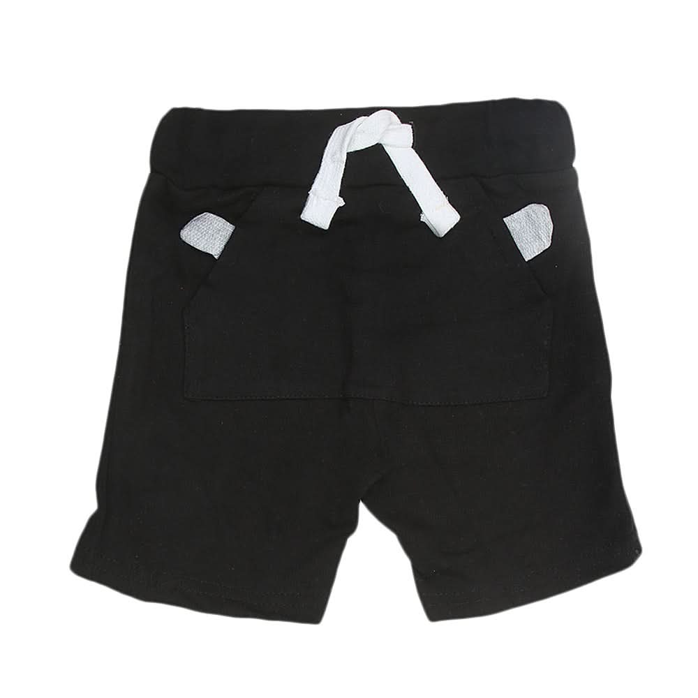 Boys Ear Shorts - Black, Kids, Boys Shorts, Chase Value, Chase Value