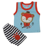 Newborn Boys Sando Suit - Blue, Newborn Boys Sets & Suits, Chase Value, Chase Value