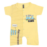Newborn Boys Half Sleeves Rompers - Yellow, Kids, NB Boys Rompers, Chase Value, Chase Value