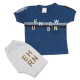 Newborn Boys Half Sleeves Suit - Navy Blue, Newborn Boys Sets & Suits, Chase Value, Chase Value