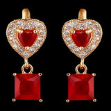 Women's Earring - Red, Women, Earrings & Tops, Chase Value, Chase Value