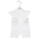 Newborn Girls Romper - White, Kids, Newborn Girls Rompers, Chase Value, Chase Value