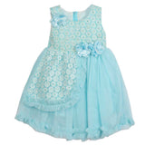 Girls Fancy Frock - Light Blue, Girls Frocks, Chase Value, Chase Value