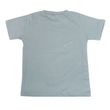 Boys Printed Half Sleeves T-Shirt 4728 - Steel Grey, Kids, Boys T-Shirts, Chase Value, Chase Value
