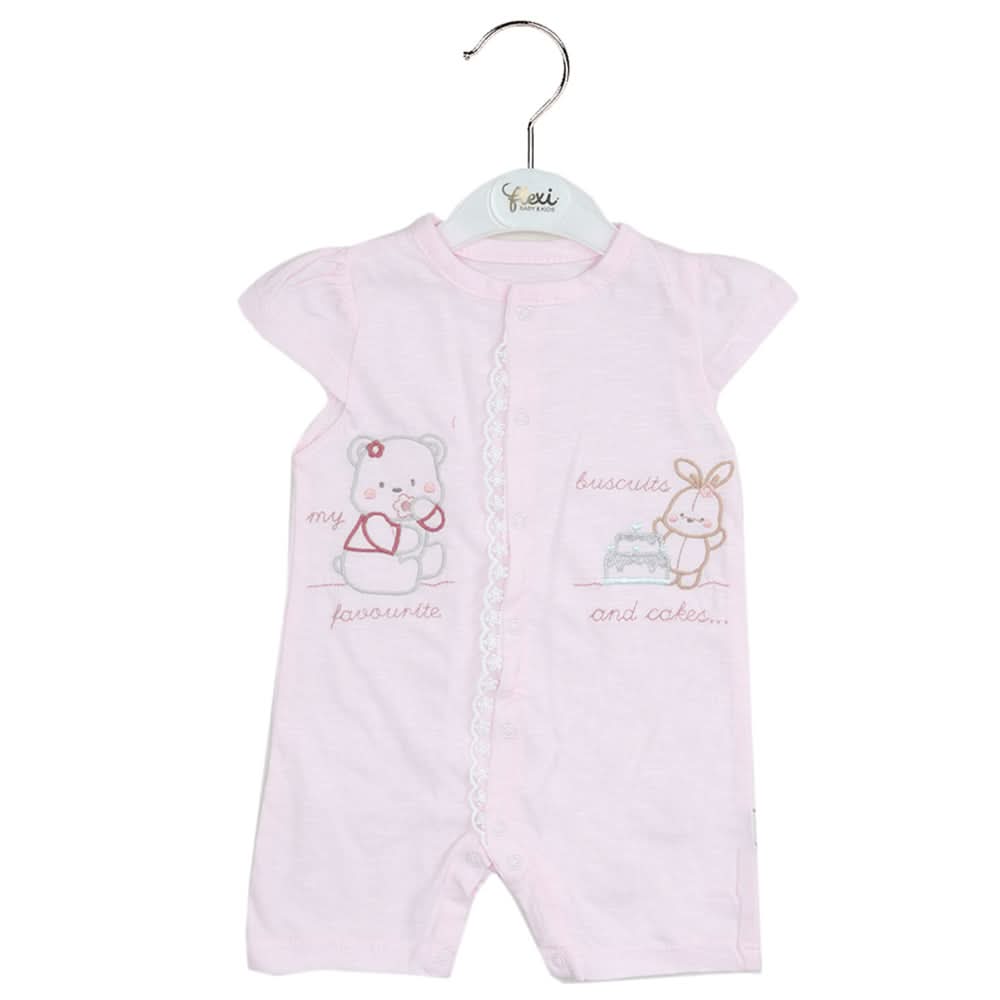 Newborn Girls Romper - Pink, Kids, Newborn Girls Rompers, Chase Value, Chase Value
