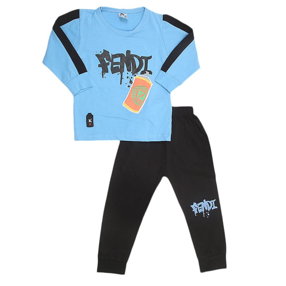 Boys Full Sleeves Suit - Blue, Kids, Boys Sets And Suits, Chase Value, Chase Value
