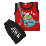 Newborn Boys Sando Suit - Red, Newborn Boys Sets & Suits, Chase Value, Chase Value