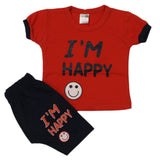 Newborn Boys Half Sleeves Suit - Red, Kids, Newborn Boys Sets And Suits, Chase Value, Chase Value
