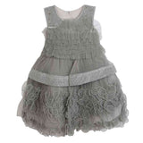 Girls Fancy Frock - Dark Grey, Girls Frocks, Chase Value, Chase Value