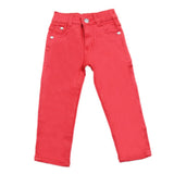 Girls Denim Pant - Red, Kids, Girls Pants And Capri, Chase Value, Chase Value