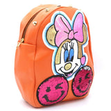 Girls Backpack (7572E) - Orange, Kids, School And Laptop Bags, Chase Value, Chase Value