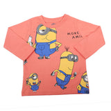Boys Full Sleeves T-Shirt - Peach, Kids, Boys T-Shirts, Chase Value, Chase Value