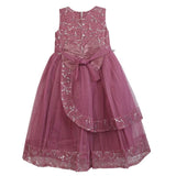 Girls Fancy Frock - Purple, Girls Frocks, Chase Value, Chase Value
