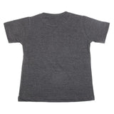 Boys Printed Half Sleeves T-Shirt 4740 - Dark Grey, Kids, Boys T-Shirts, Chase Value, Chase Value
