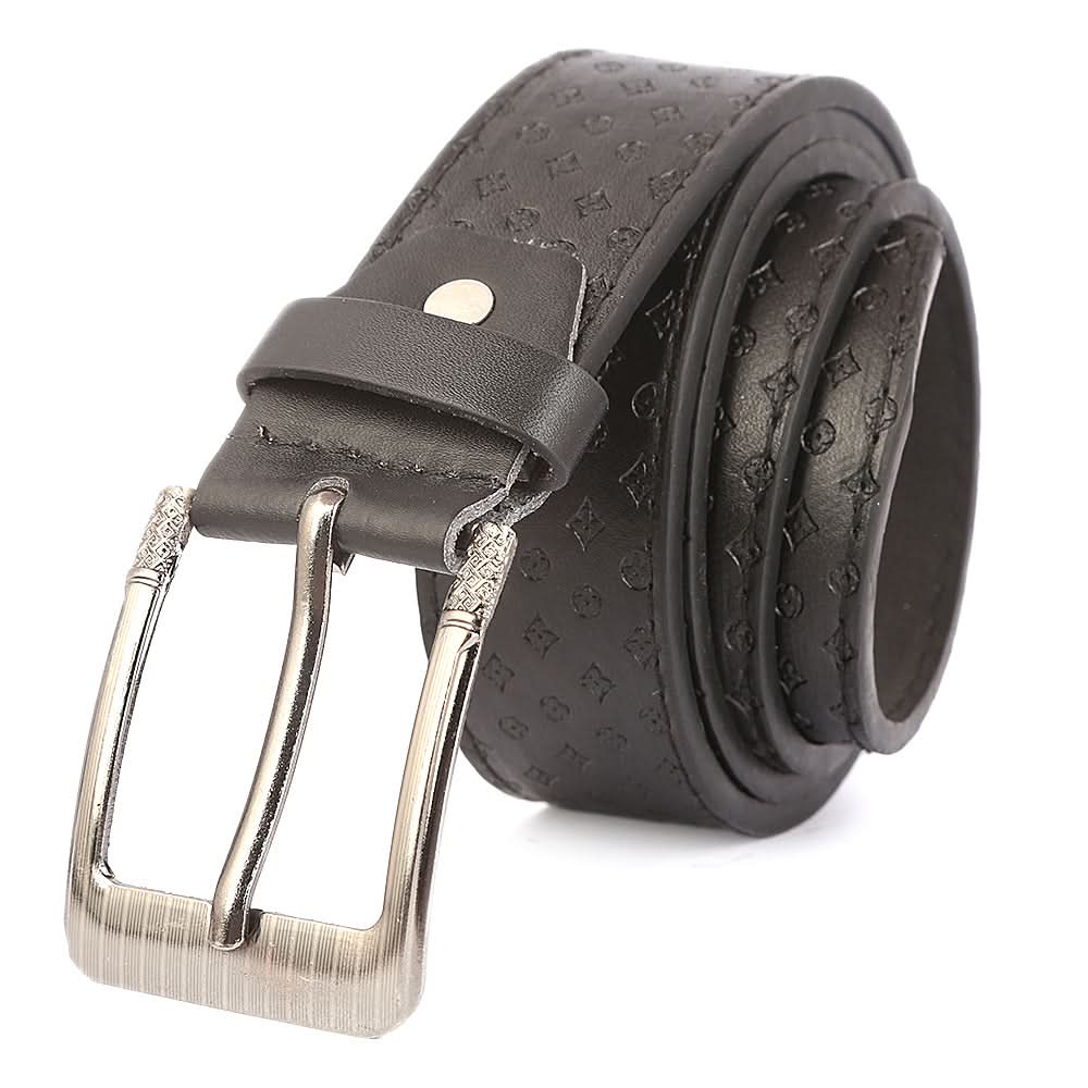 Men's Belt - Black, Men, Belt, Chase Value, Chase Value