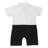 Newborn Boys Half Sleeves Romper - Grey, Kids, NB Boys Rompers, Chase Value, Chase Value
