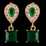 Women's Earring - Green, Women, Earrings & Tops, Chase Value, Chase Value