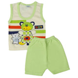 Newborn Boys Sando Suit - Green, Newborn Boys Sets & Suits, Chase Value, Chase Value