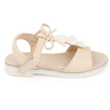 Girls Fancy Sandal (70308) - Beige, Kids, Girls Sandals, Chase Value, Chase Value