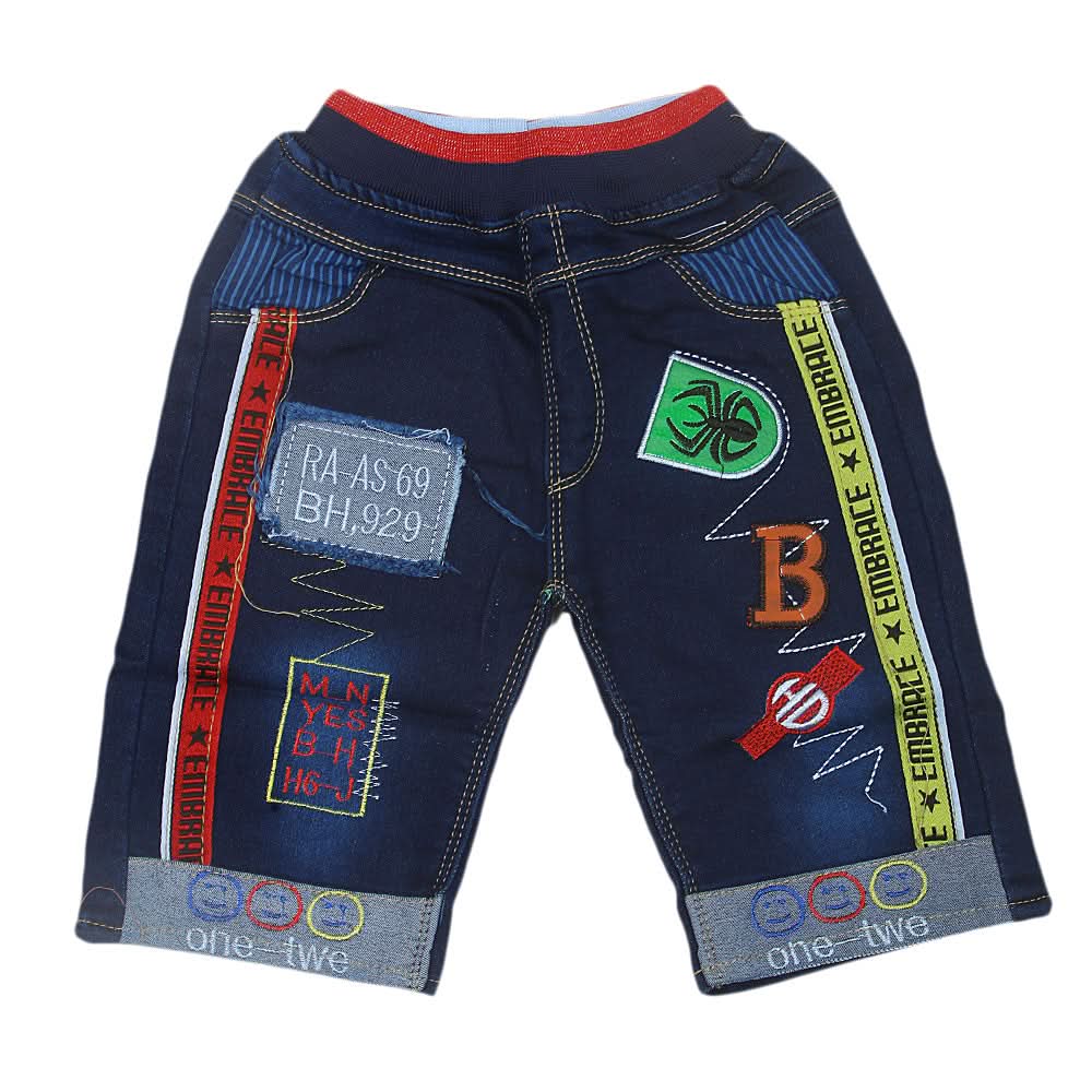 Boys Denim Shorts Z2 - Blue, Kids, Boys Shorts, Chase Value, Chase Value