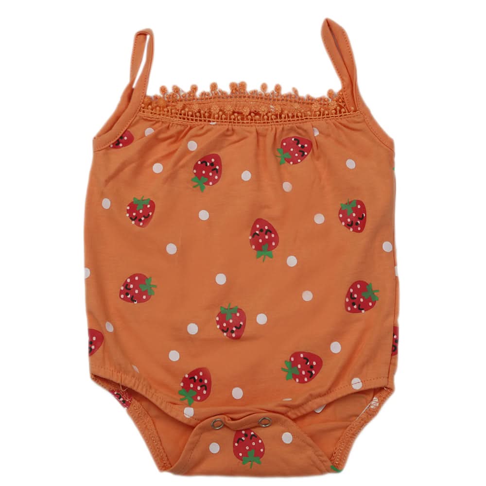 Newborn Girls Romper - Peach, Kids, Newborn Girls Rompers, Chase Value, Chase Value