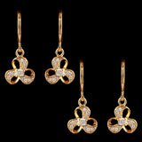 Women's Earrings 2 Pcs - Golden, Women, Earrings & Tops, Chase Value, Chase Value