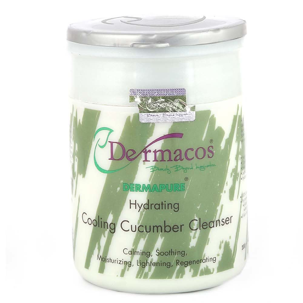 Dermacos Dermapure Cooling Cucumber Cleanser 200gm, Cosmetics, Chase Value, Chase Value