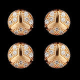 Women's Ear Tops 2 Pcs - Golden, Women, Earrings & Tops, Chase Value, Chase Value