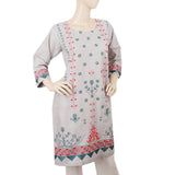 Women's Embroidered Kurti 30 - Grey, Women, Ready Kurtis, Chase Value, Chase Value
