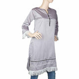 Women's Plain Kurti - Light Purple, Women, Ready Kurtis, Chase Value, Chase Value