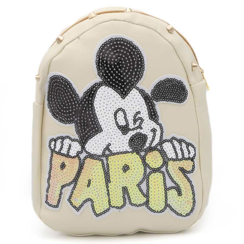 Girls Backpack (7572-C) Fawn, Kids, School And Laptop Bags, Chase Value, Chase Value