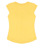 Girls Half Sleeves T-Shirt - Yellow, Girls T-Shirts, Chase Value, Chase Value