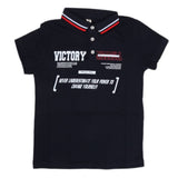 Boys Half Sleeves Polo T-Shirt - Navy Blue, Kids, Boys T-Shirts, Chase Value, Chase Value
