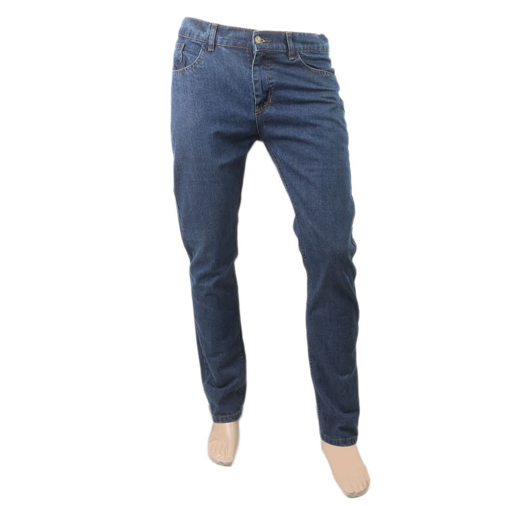 Men’s Denim Pant - Dark Blue, Men, Casual Pants And Jeans, Chase Value, Chase Value