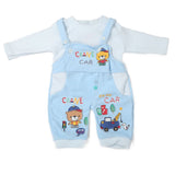 Newborn Boys Full Sleeves Romper - Blue, Kids, NB Boys Rompers, Chase Value, Chase Value