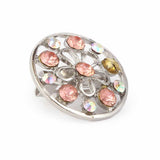 Women's Fancy Brooch - Peach, Women, Scarf Pins & Brooches, Chase Value, Chase Value