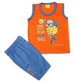 Boys Sando Suit - Orange, Kids, Boys Sets And Suits, Chase Value, Chase Value